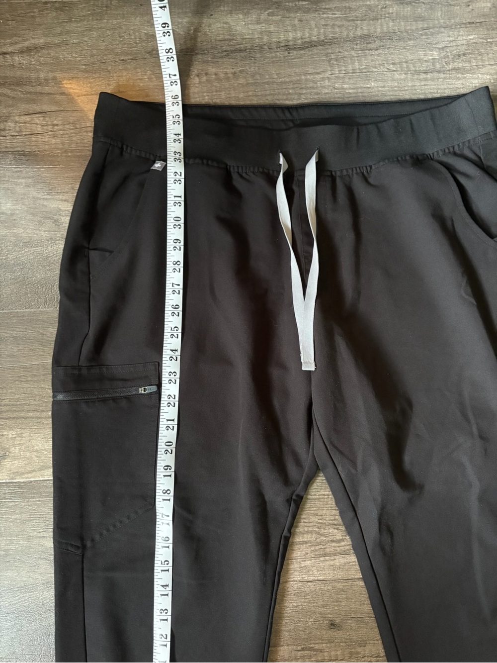FIGS Technical Collection Zamora Jogger Scrub Pants Black Women's XL Petite - Picture 6 of 9